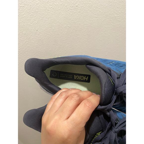 HOKA ONE ONE Men's Clifton 8 Running Shoes In Blue Coral Butterfly sz 10.5 D - Picture 7 of 11